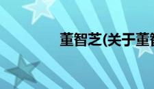 董智芝(关于董智芝的简介)