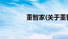 董智家(关于董智家的简介)