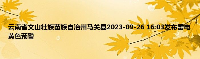 云南省文山壮族苗族自治州马关县2023