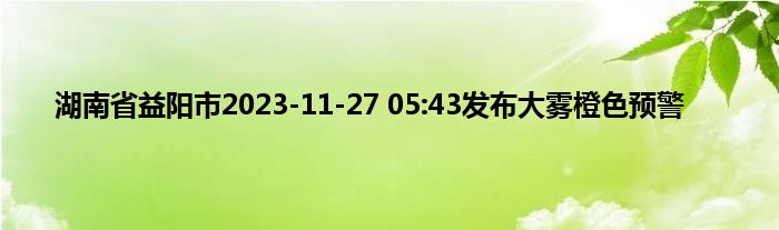 湖南省益阳市2023