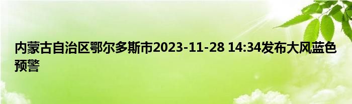 内蒙古自治区鄂尔多斯市2023