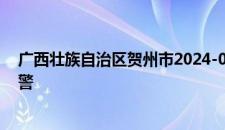 广西壮族自治区贺州市2024-04-19 10:35发布雷电黄色预警